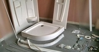 Установка душевой кабины Краснокамск, цена от 2993 руб.